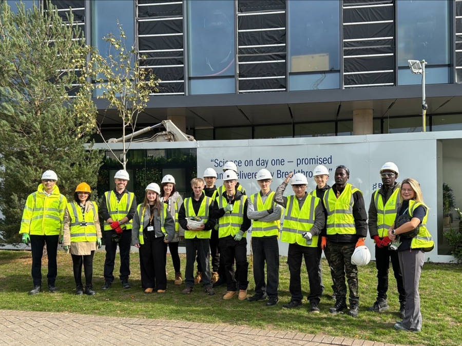 A strong start for new T Level Construction students