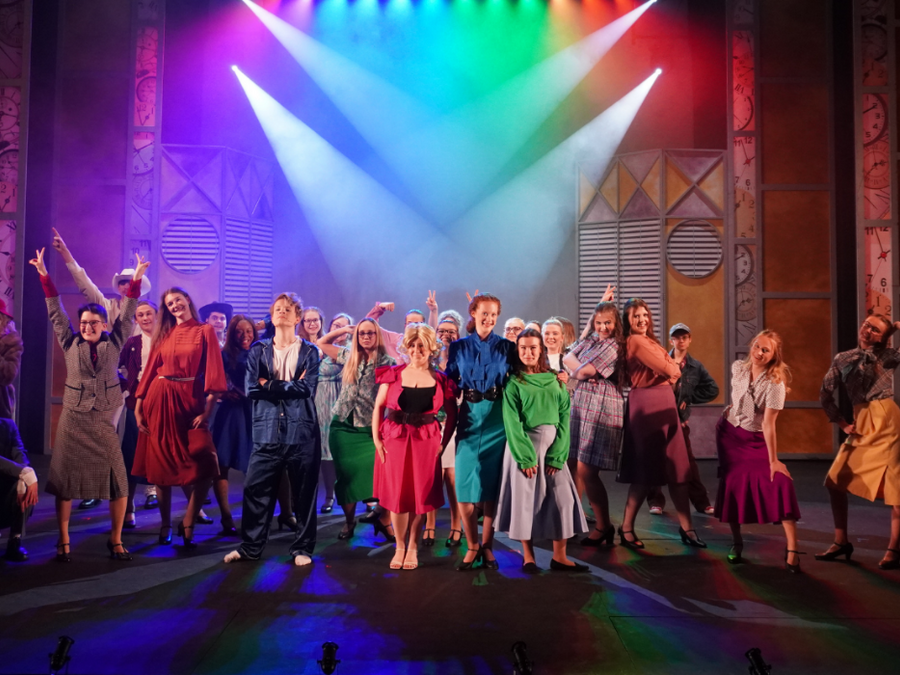 Performing Arts students pour themselves a ‘cup of ambition’ in ‘9 to 5: The Musical’