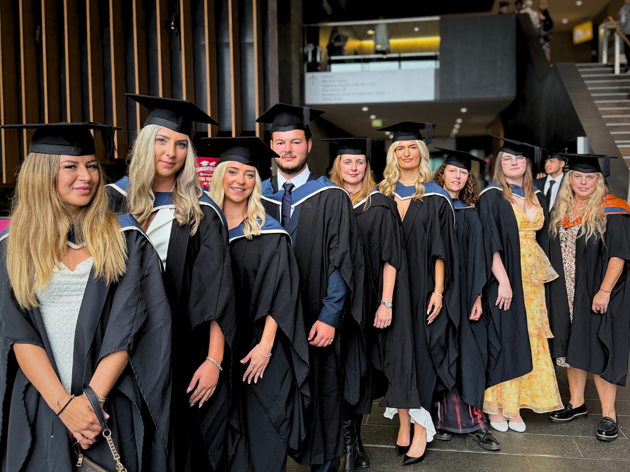 Abingdon & Witney College students celebrate graduation success with Oxford Brookes University