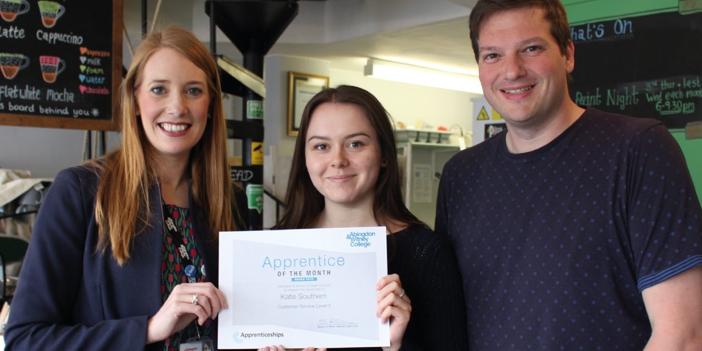 Apprentice of the Month, March 2019: Katie Southern