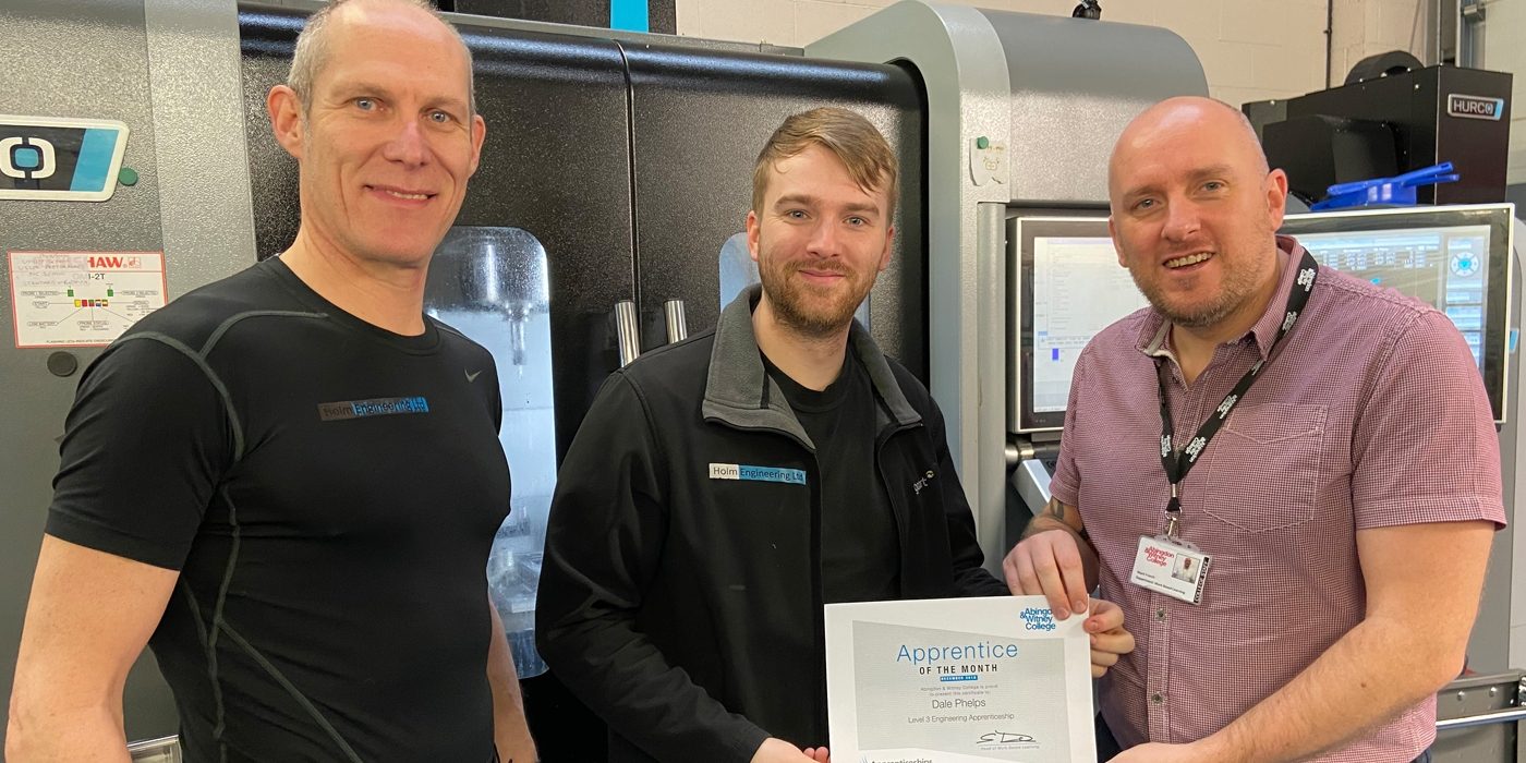 Apprentice of the Month, December 2019: Dale Phelps